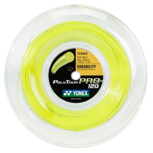 Passada de Corda Yonex PolyTour Pro 1.20mm - Amarela